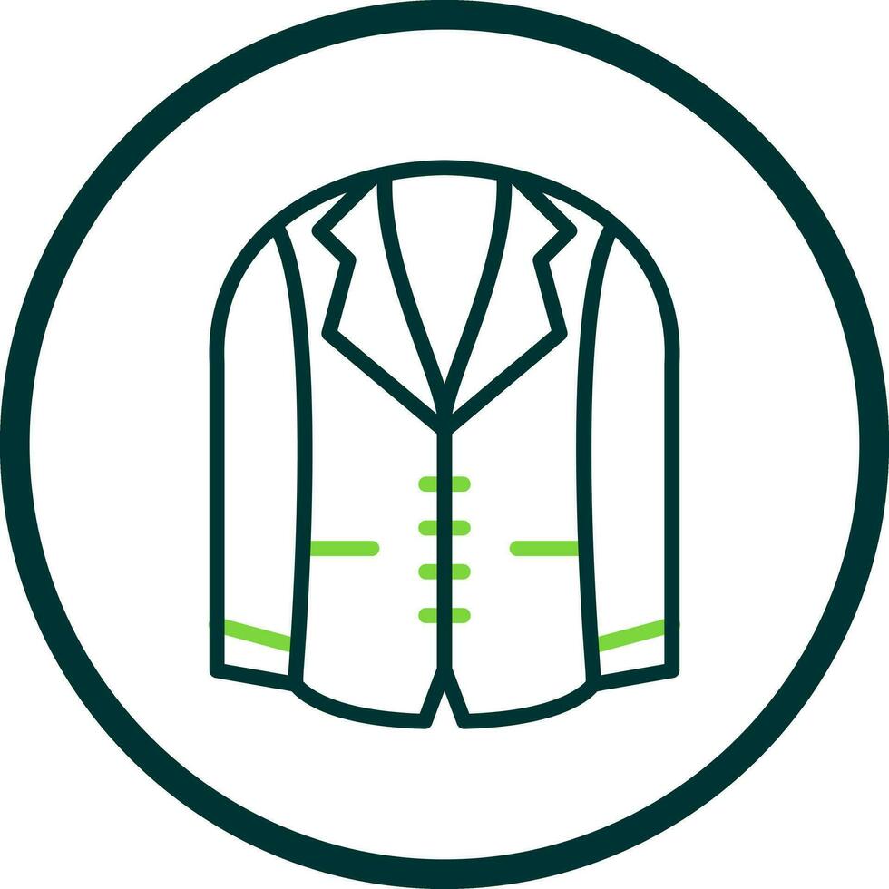 traje vector icono diseño