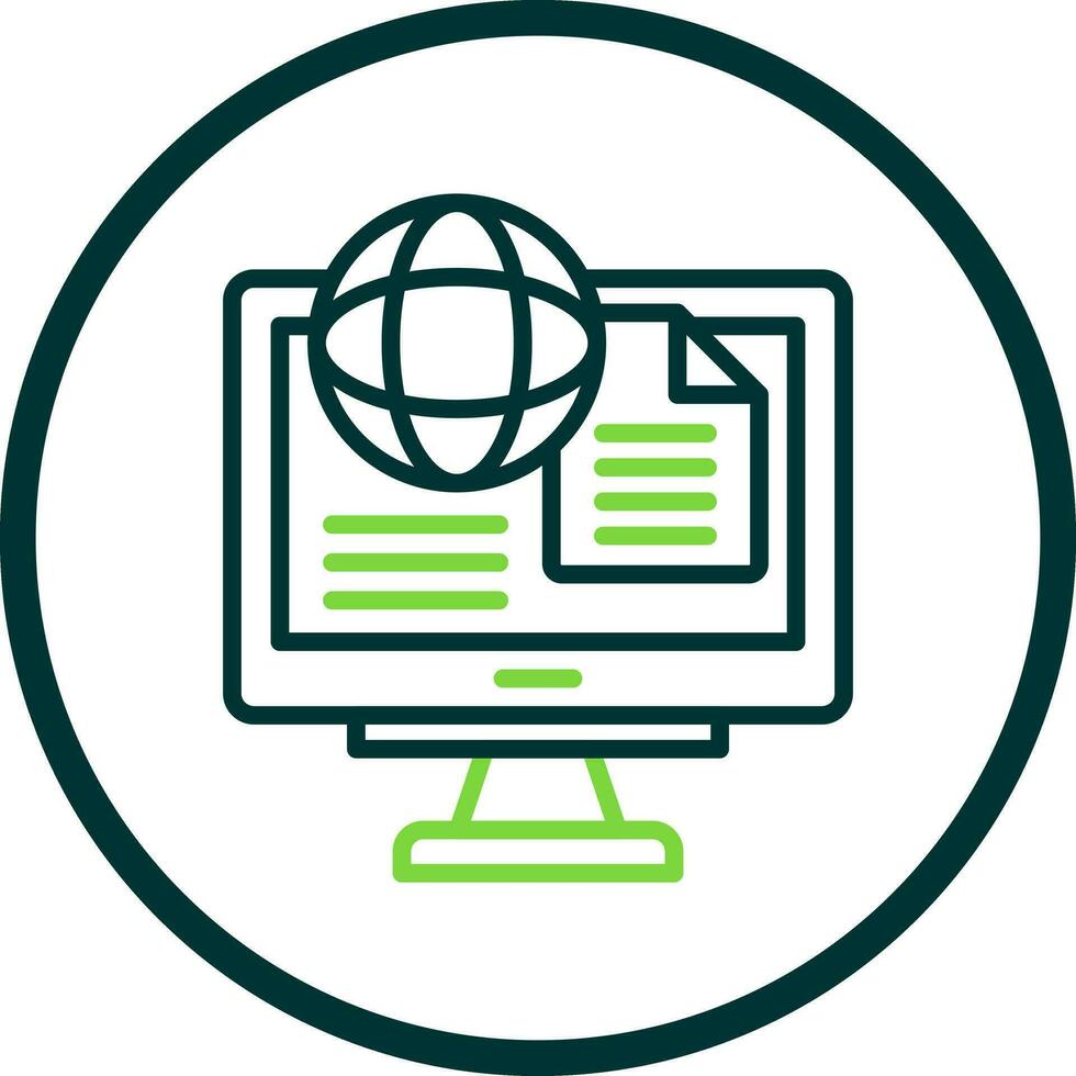Portal Vector Icon Design