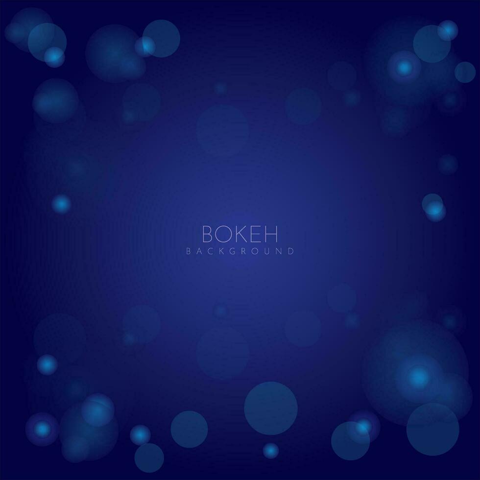 bokeh azul resumen vector antecedentes