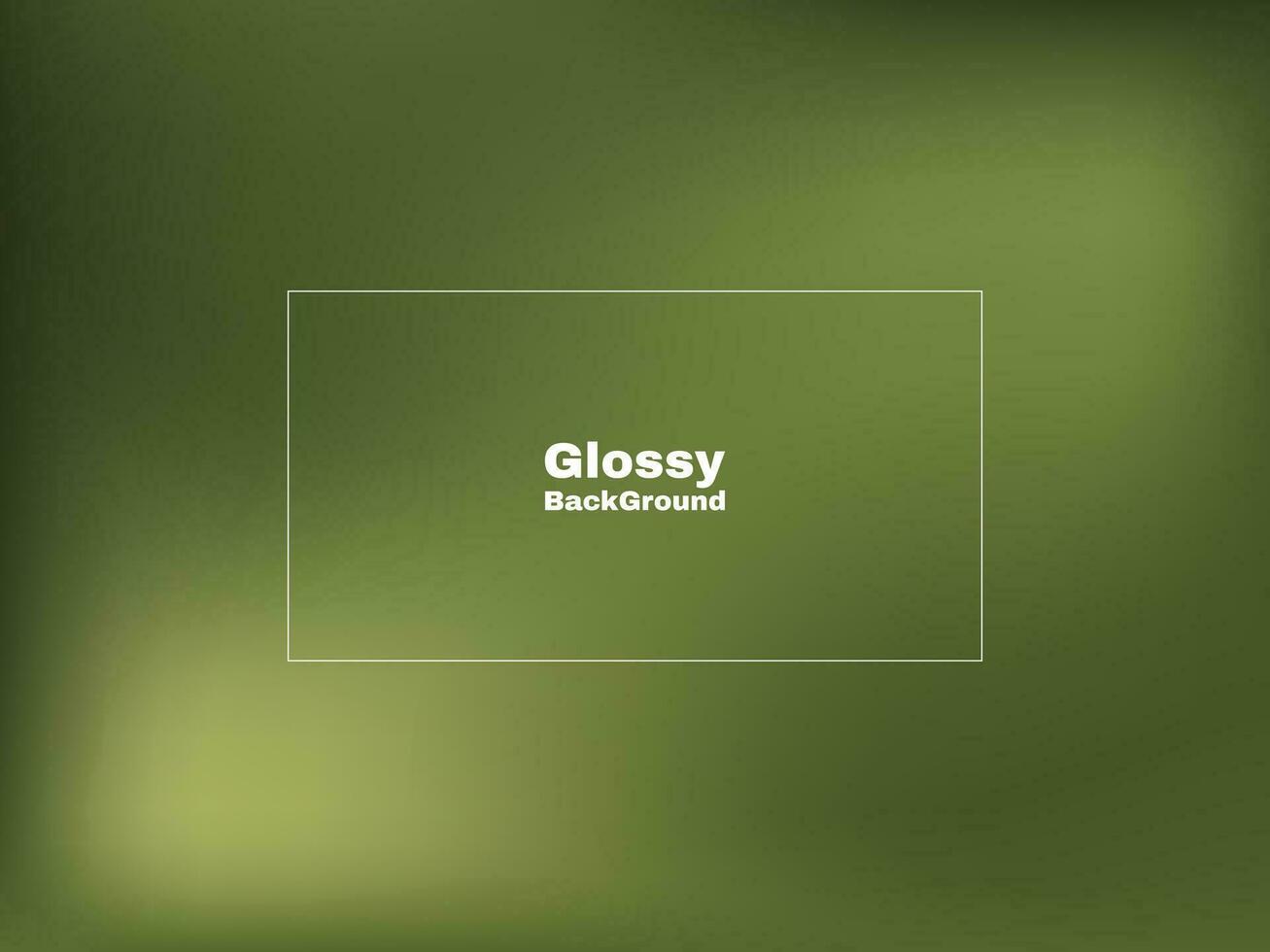 green glossy blurred vector background