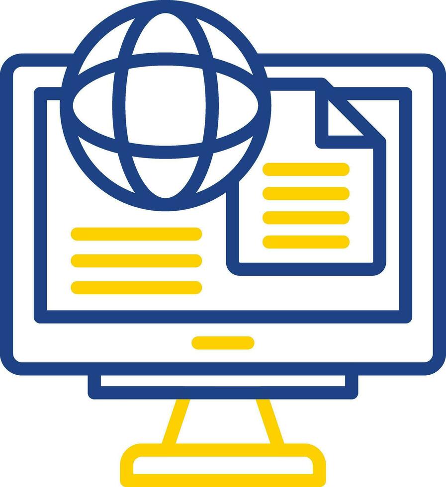 Portal Vector Icon Design