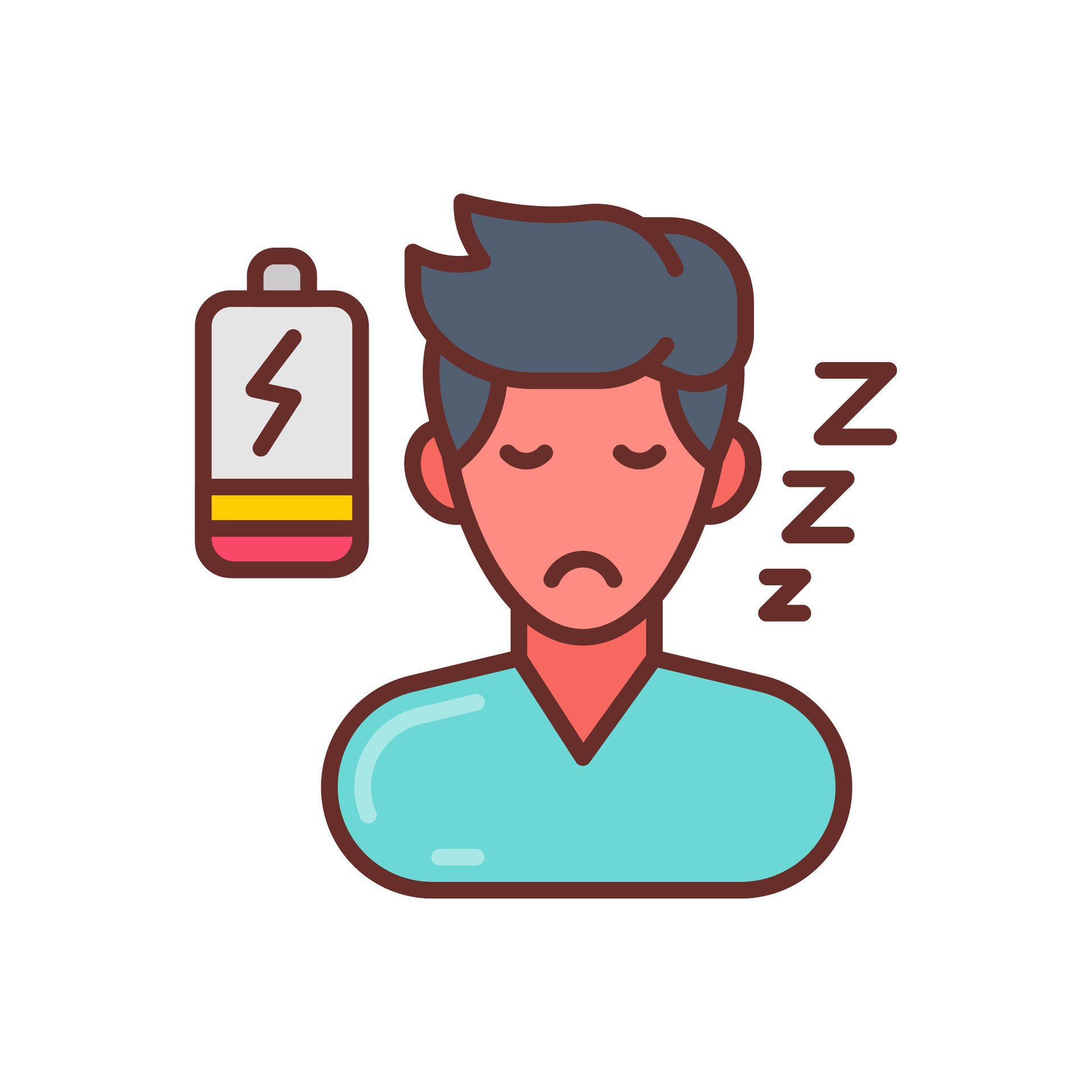 Tiredness Icon In Vector Illustration 27276817 Vector Art At Vecteezy tiredness-icon-in-vector-illustration-27276817-vector-art-at-vecteezy