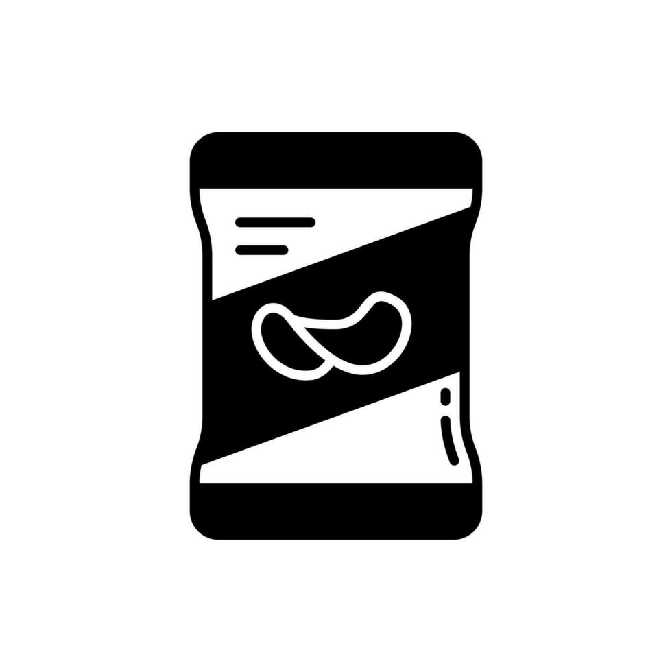 Snacks icon in vector. Illustration vector