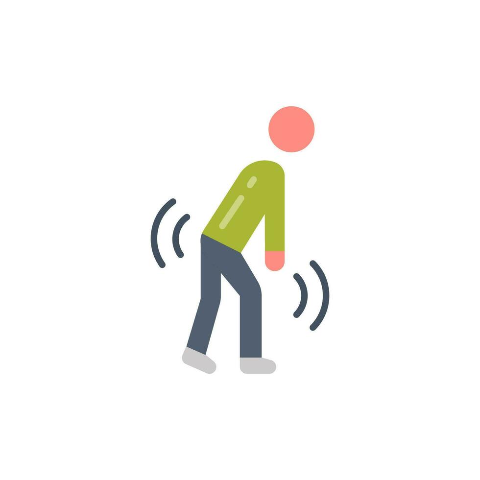 Weakness icon in vector. Illustration vector