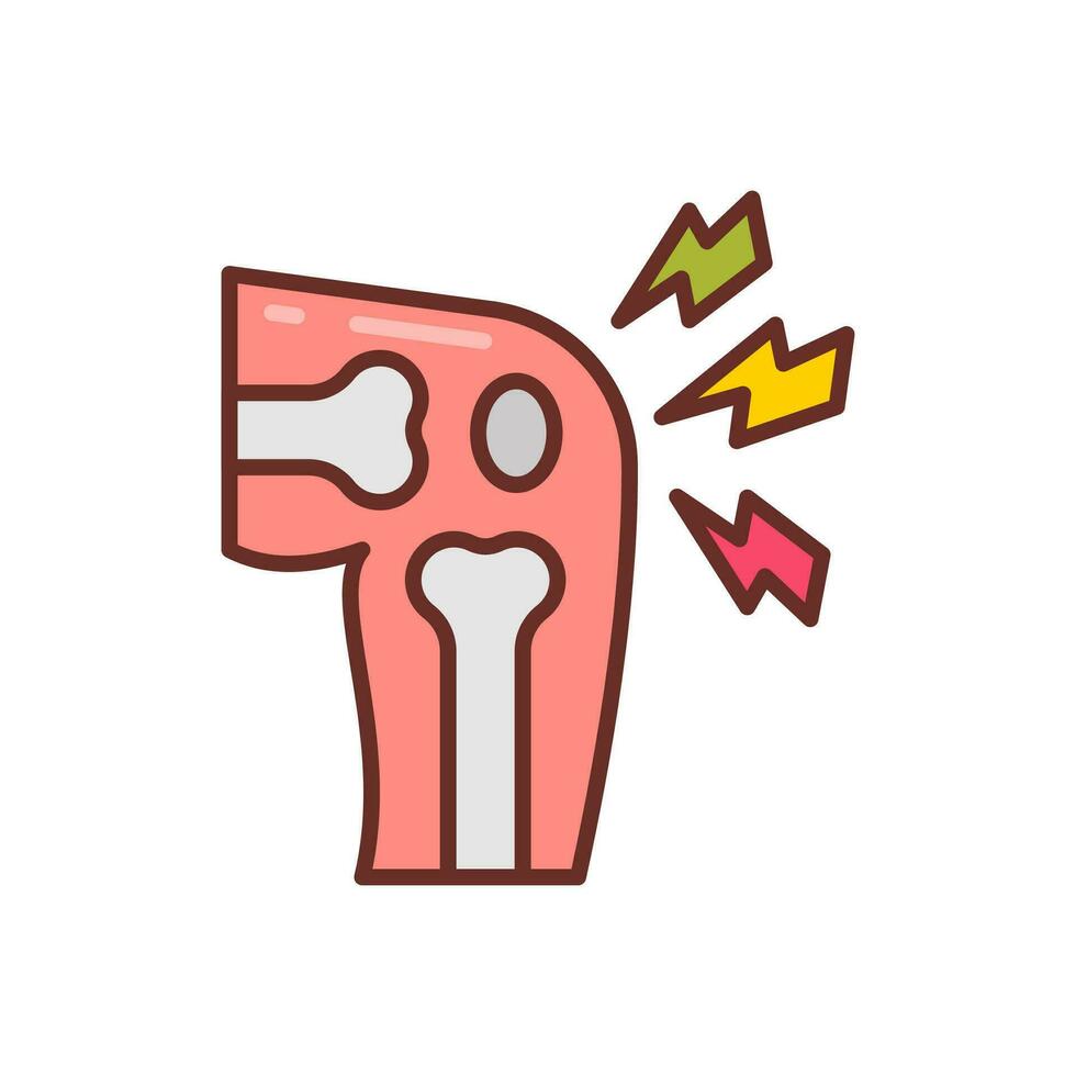 Joint Pain icon in vector. Illustration vector