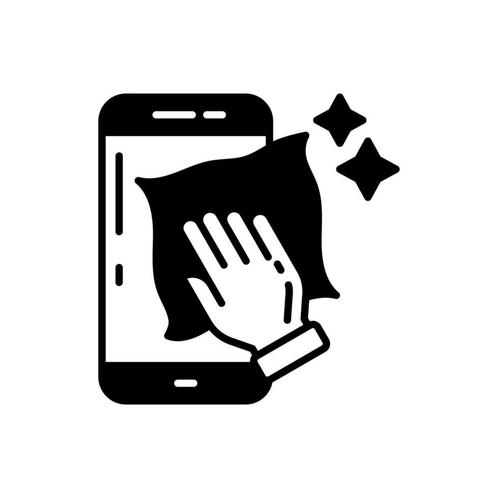 Disinfect Phone icon in vector. Illustration vector