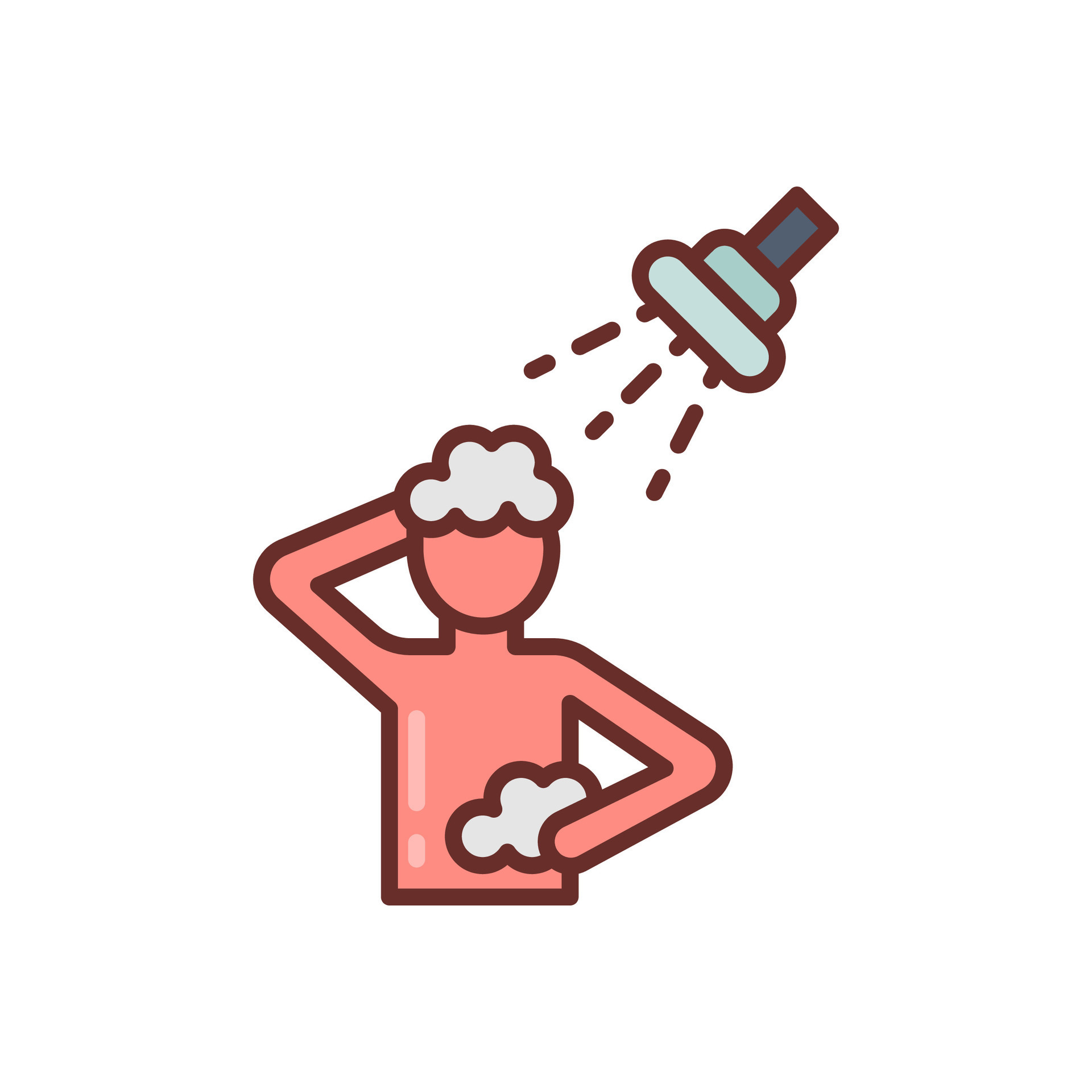 Take Bath icon in vector. Illustration 27277214 Vector Art at Vecteezy