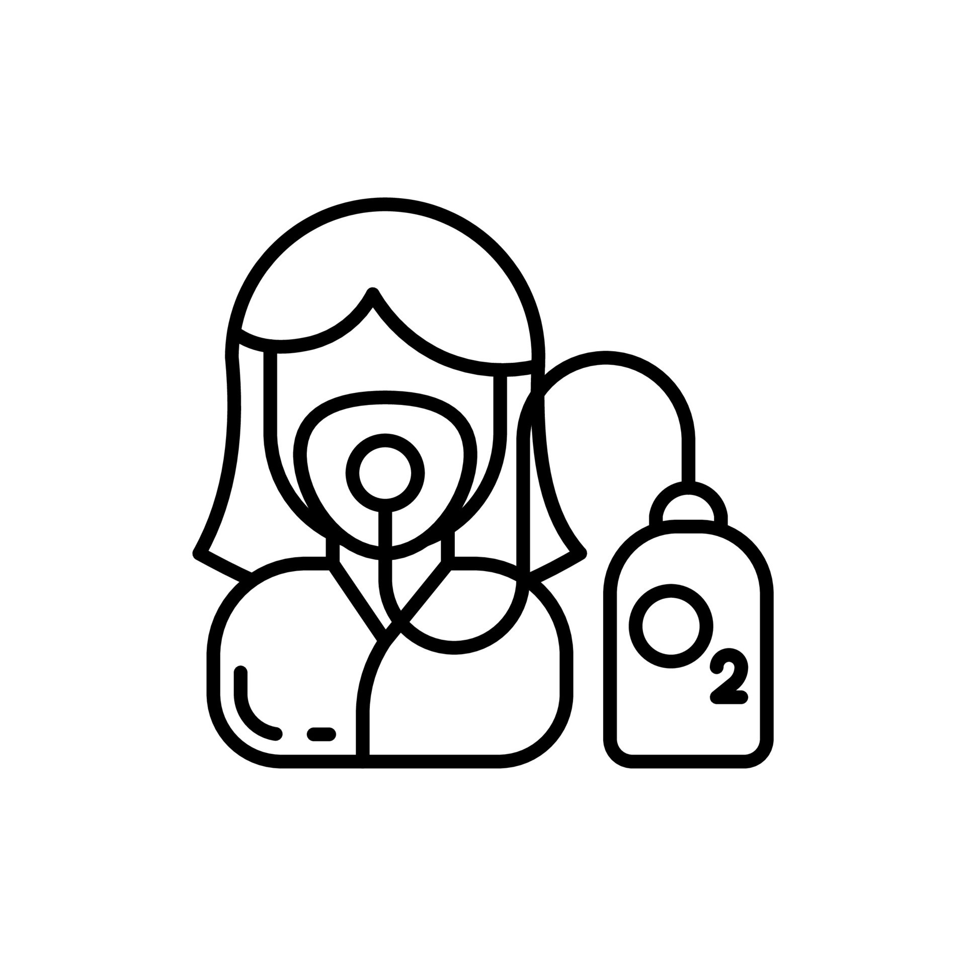 Oxygen Supply icon in vector. Illustration 27277300 Vector Art at Vecteezy