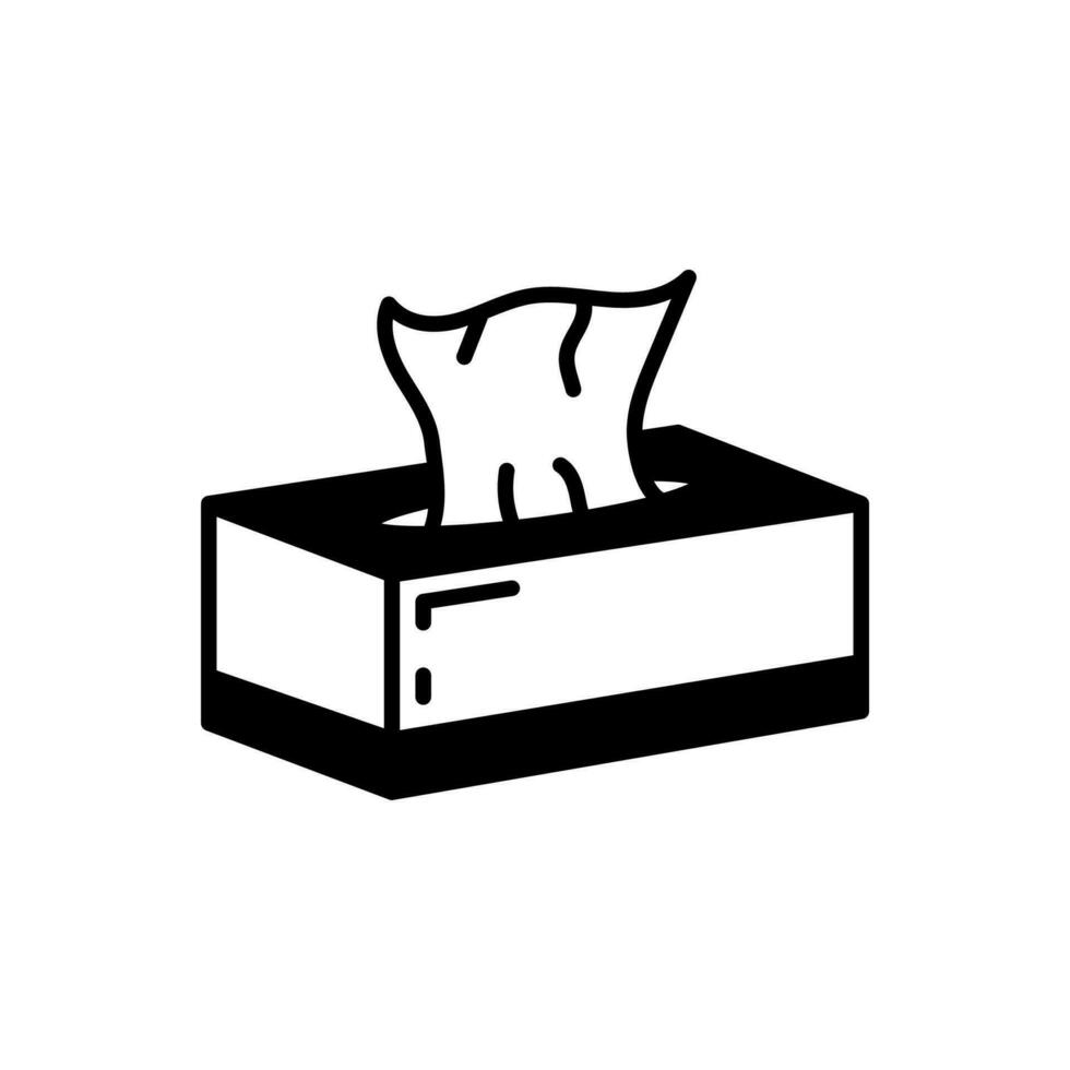 Tissue Box icon in vector. Illustration vector
