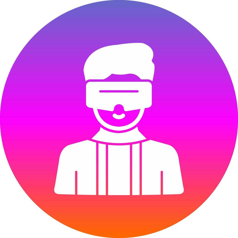 Virtual Reality Vector Icon Design