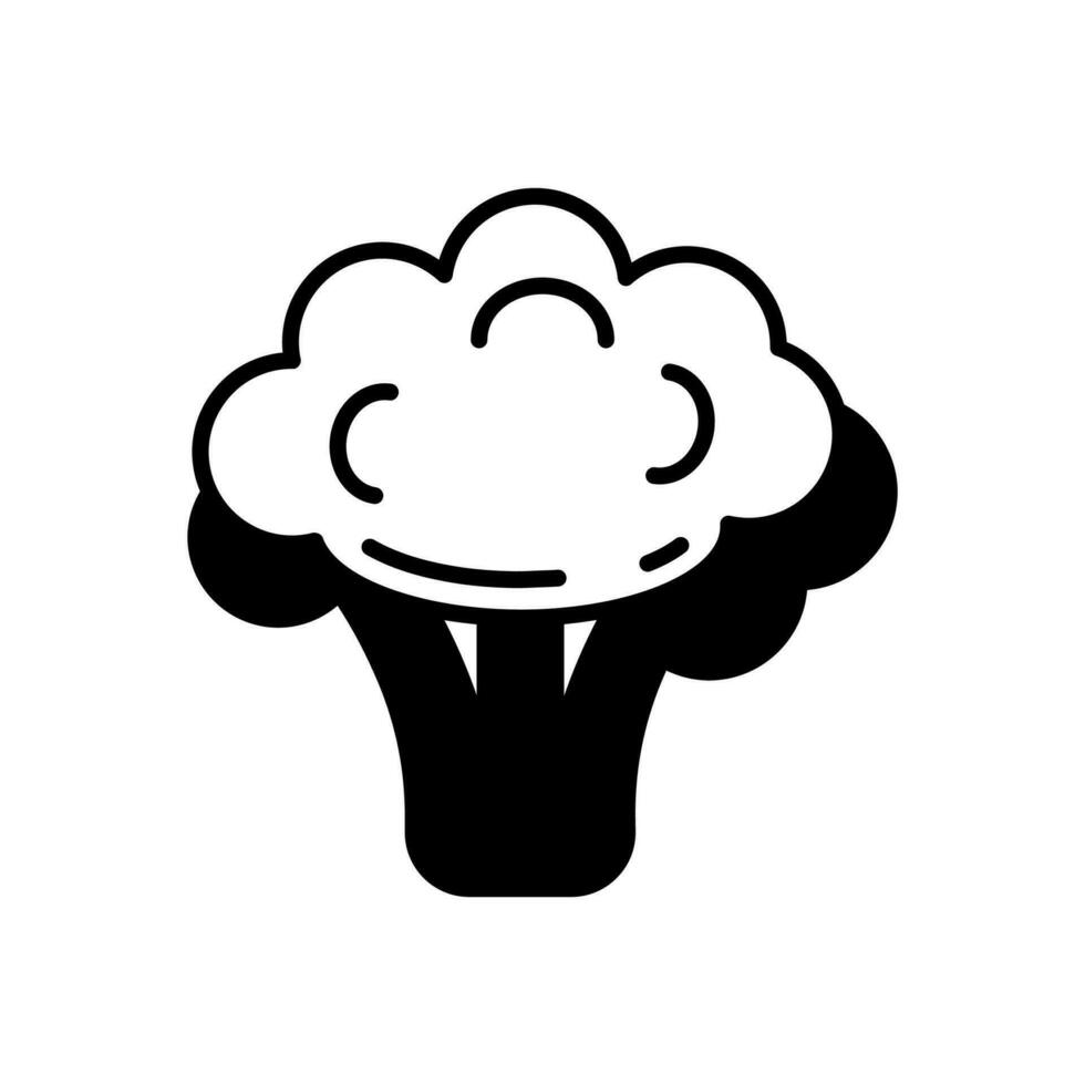 Cauliflower icon in vector. Illustration vector