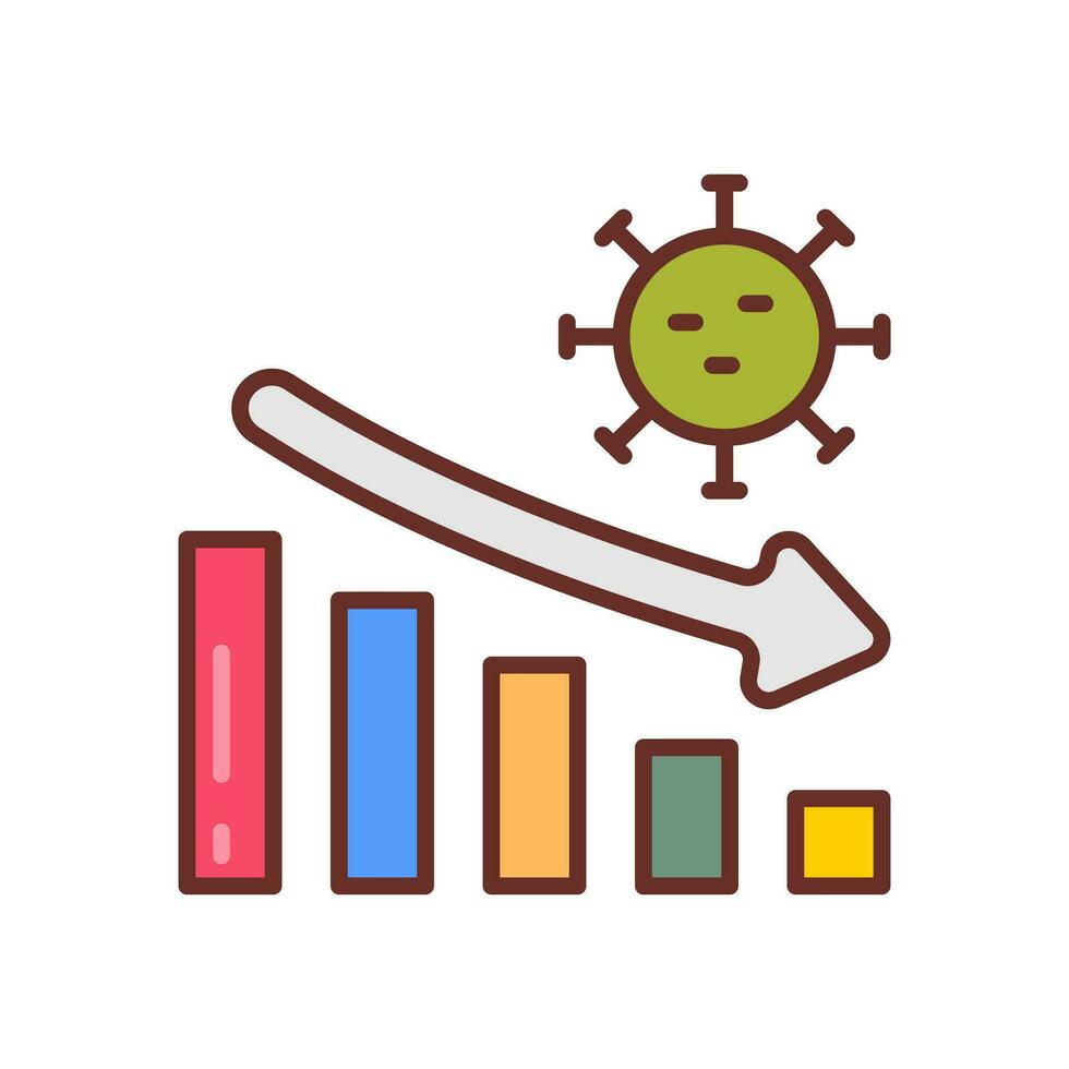 Coronavirus Crisis icon in vector. Illustration vector