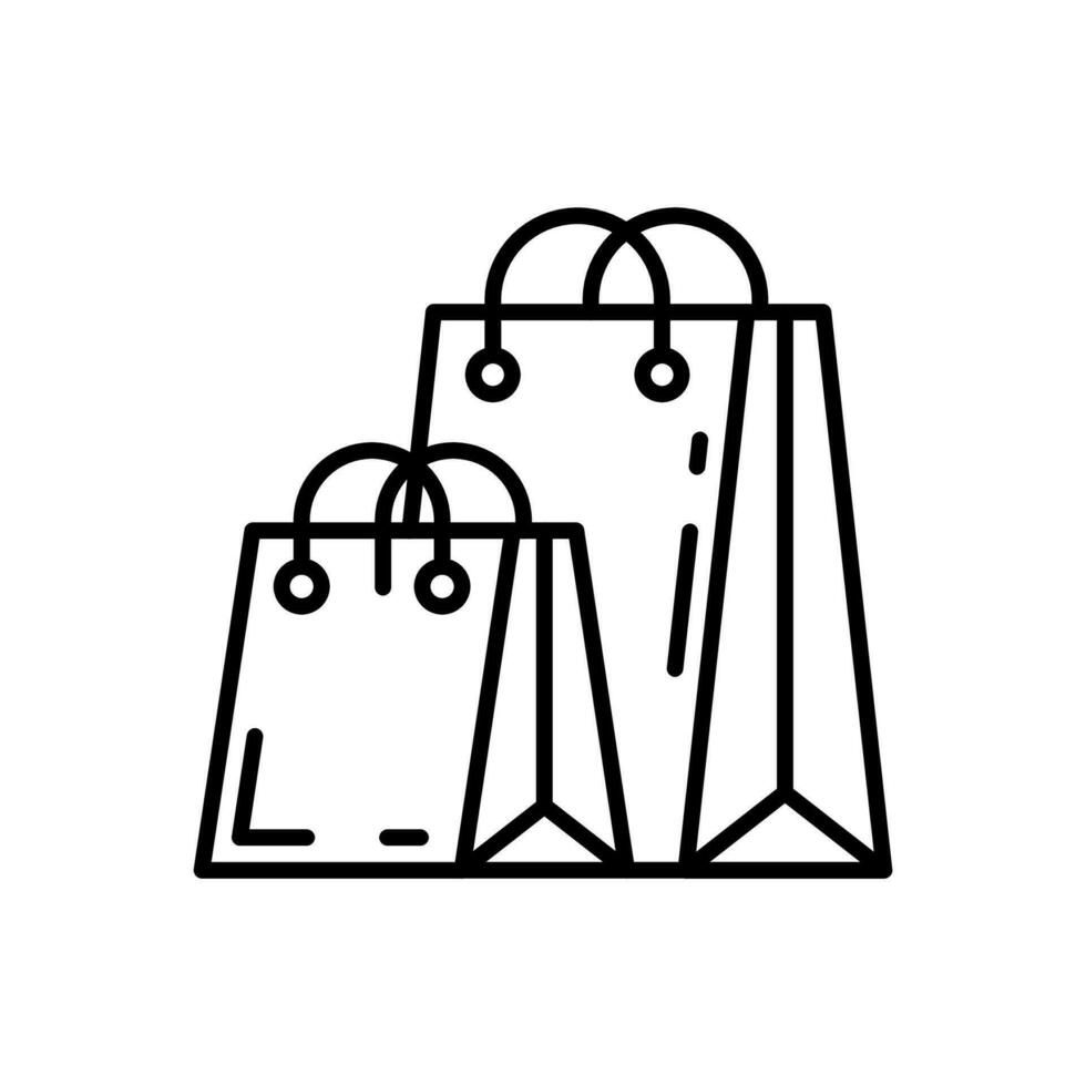 Shopping Bag icon in vector. Illustration vector