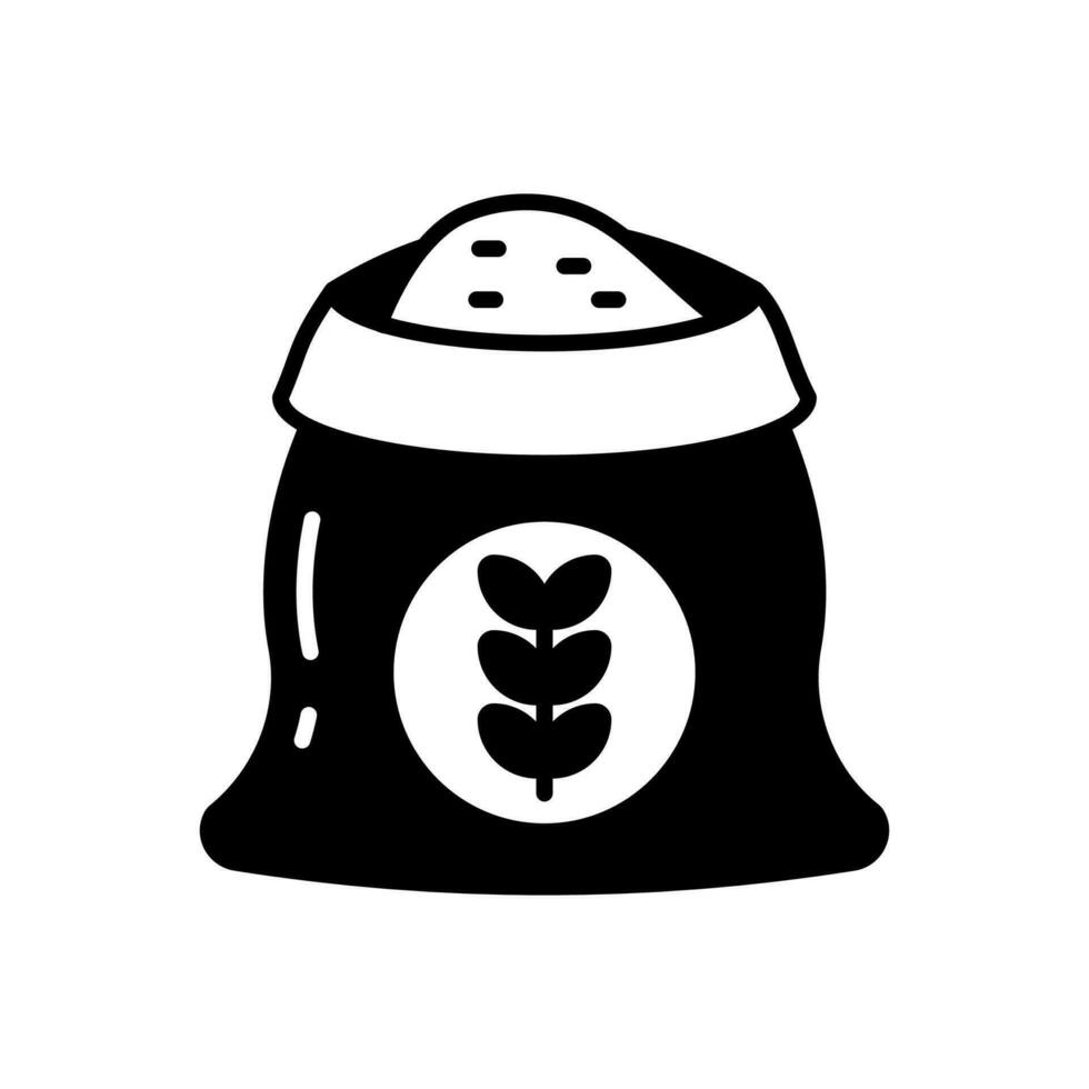 Flour icon in vector. Illustration vector