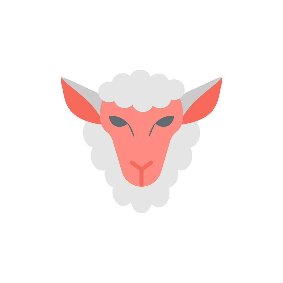 Lamb icon in vector. Illustration vector