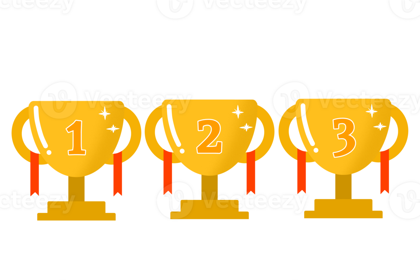 Illustratiin of 1st,2nd and 3rd place trophies. png
