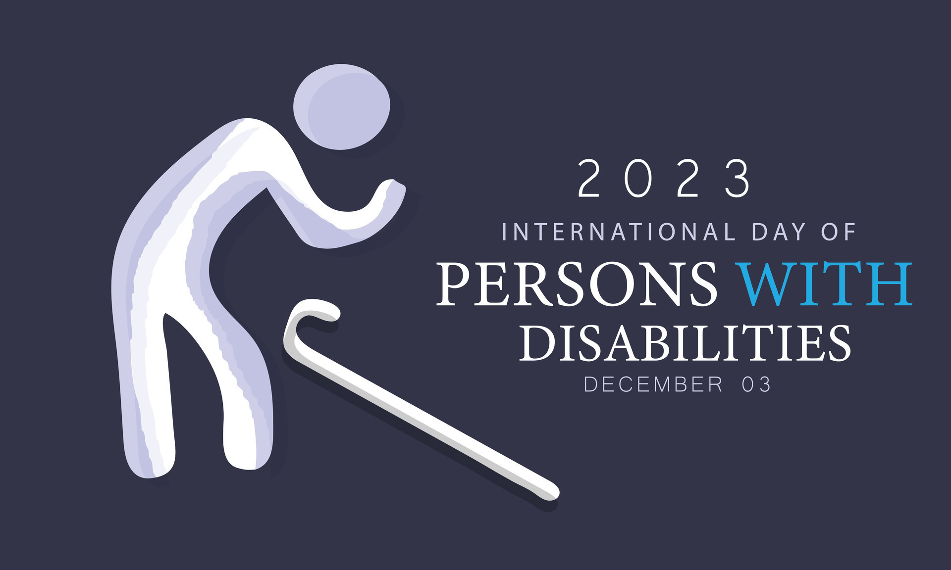 International Day of Persons with Disabilities. background, banner, card, poster, template
