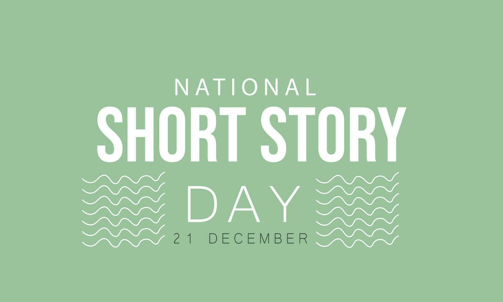 National Short Story Day. background, banner, card, poster, template. Vector illustration.