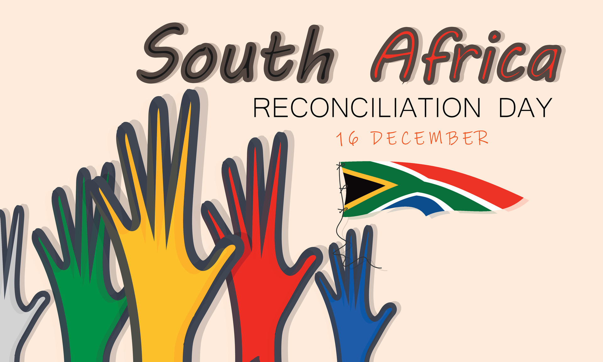 Day of Reconciliation. background, banner, card, poster, template