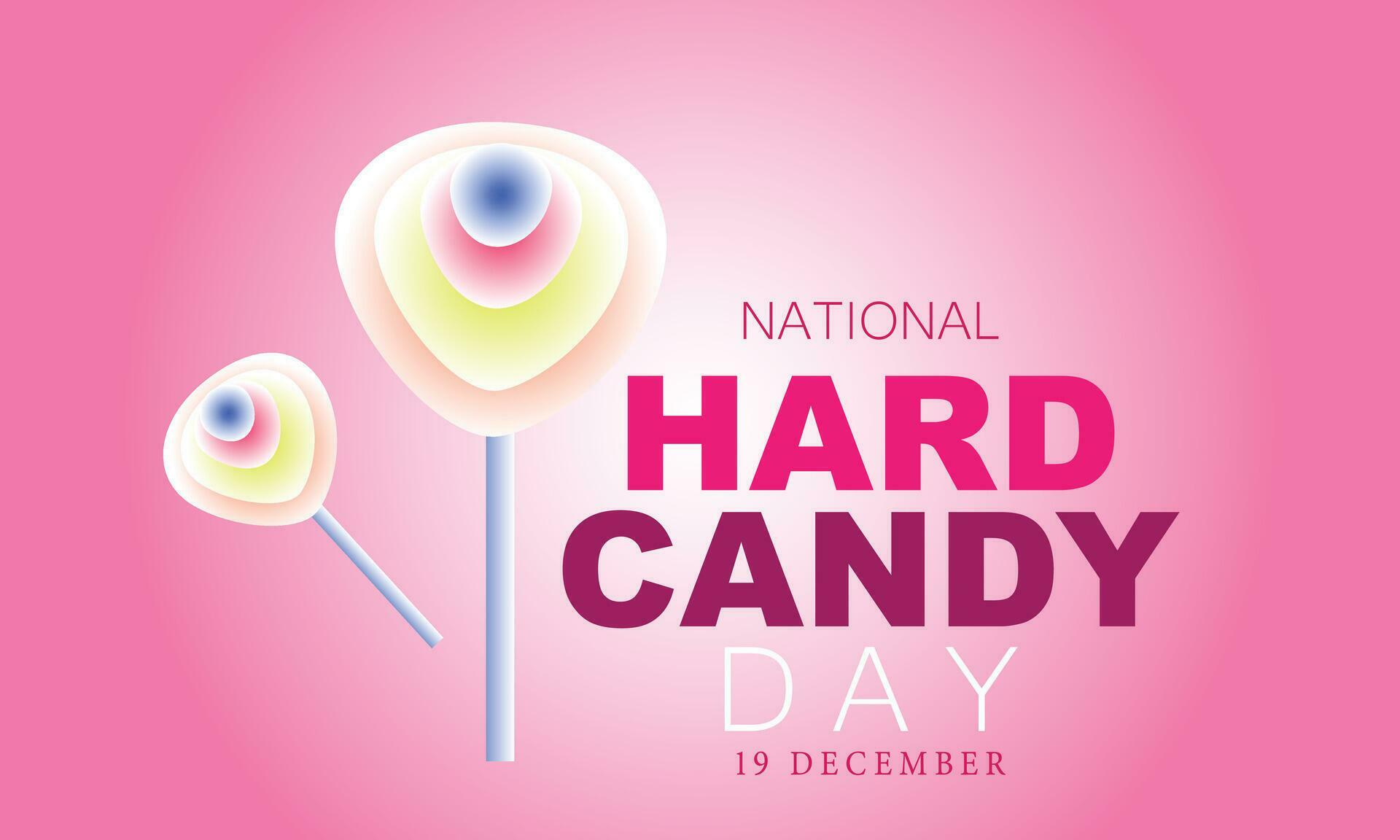 National Hard Candy Day. background, banner, card, poster, template. Vector illustration