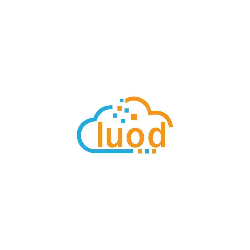 plantilla de diseño de vector de logotipo de nube