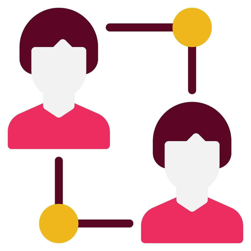 Employee Relations icon can be used for uiux, etc vector