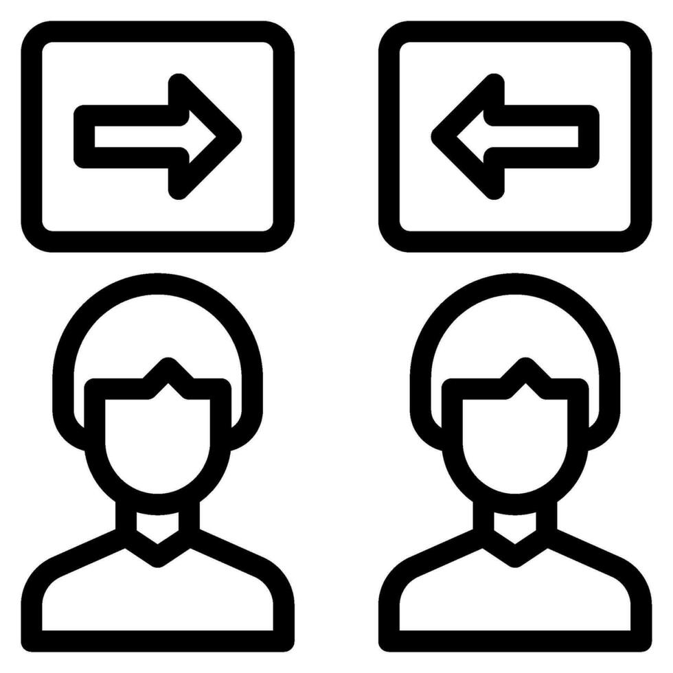 Outline-Human Resource Management-64px vector