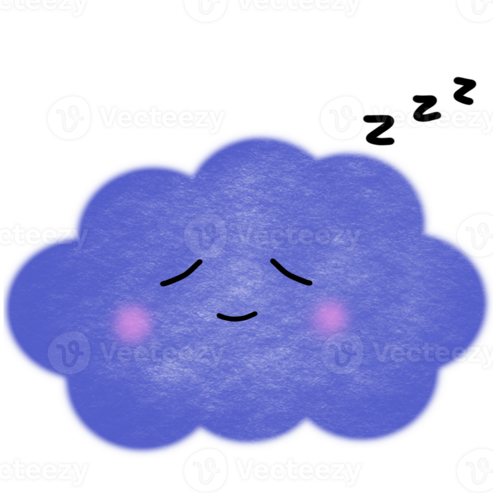 cute colorful clouds png