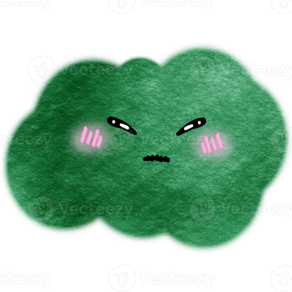 cute colorful clouds png