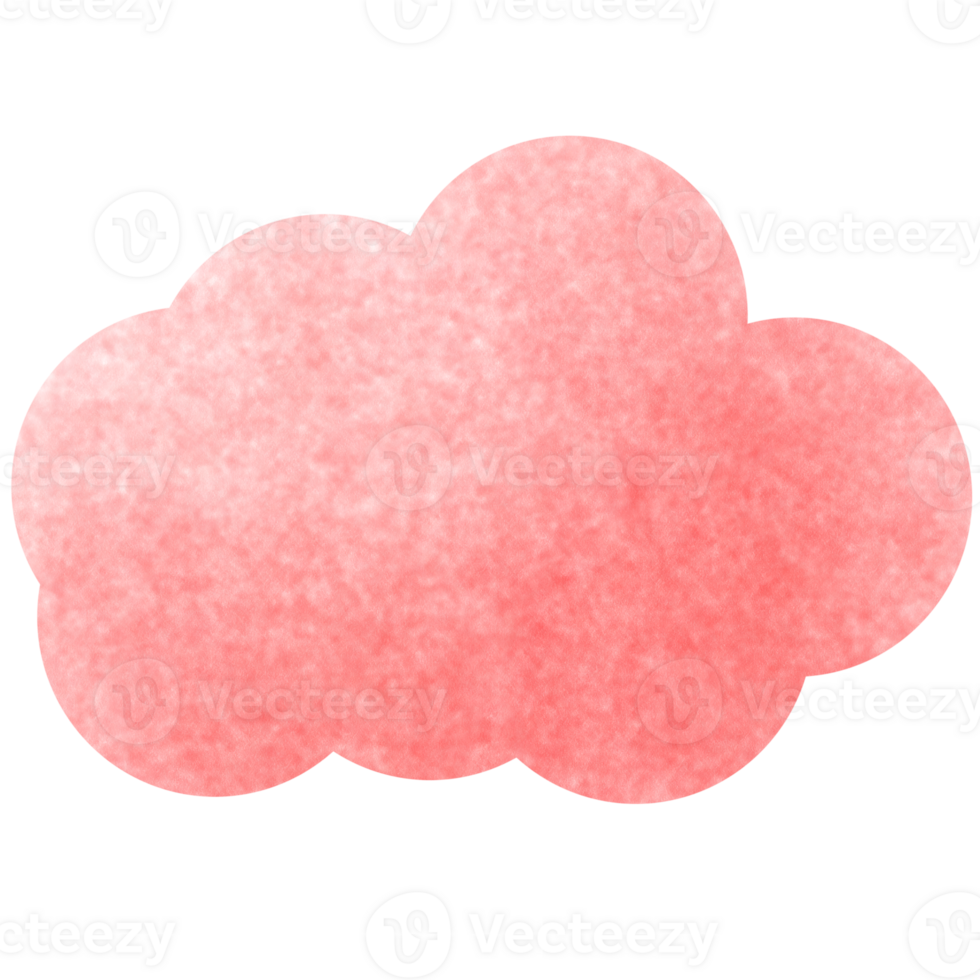 cute colorful clouds png