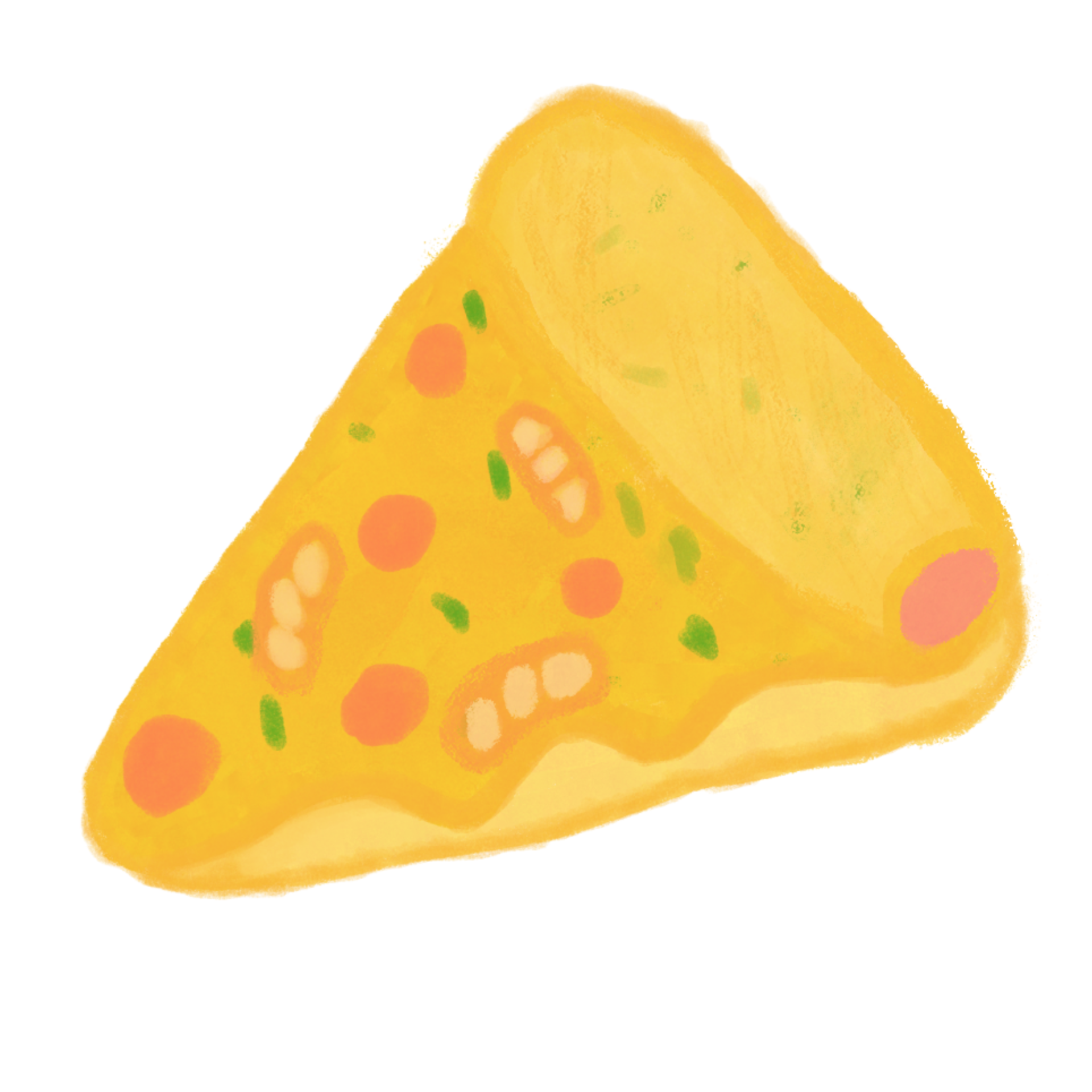 A slice of hot pizza with stretchy cheese, Slice of fresh italian