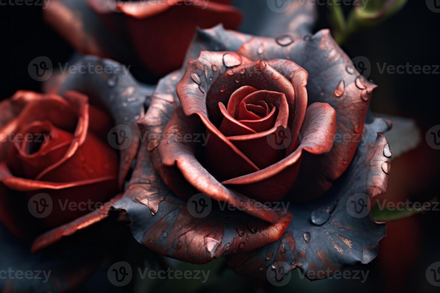 Red Roses Texture Background photo