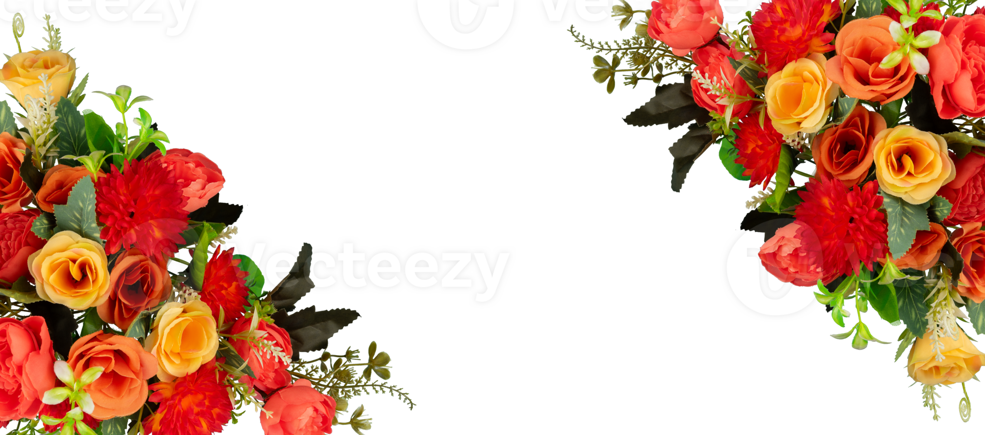 vår blommor gräns baner ram png