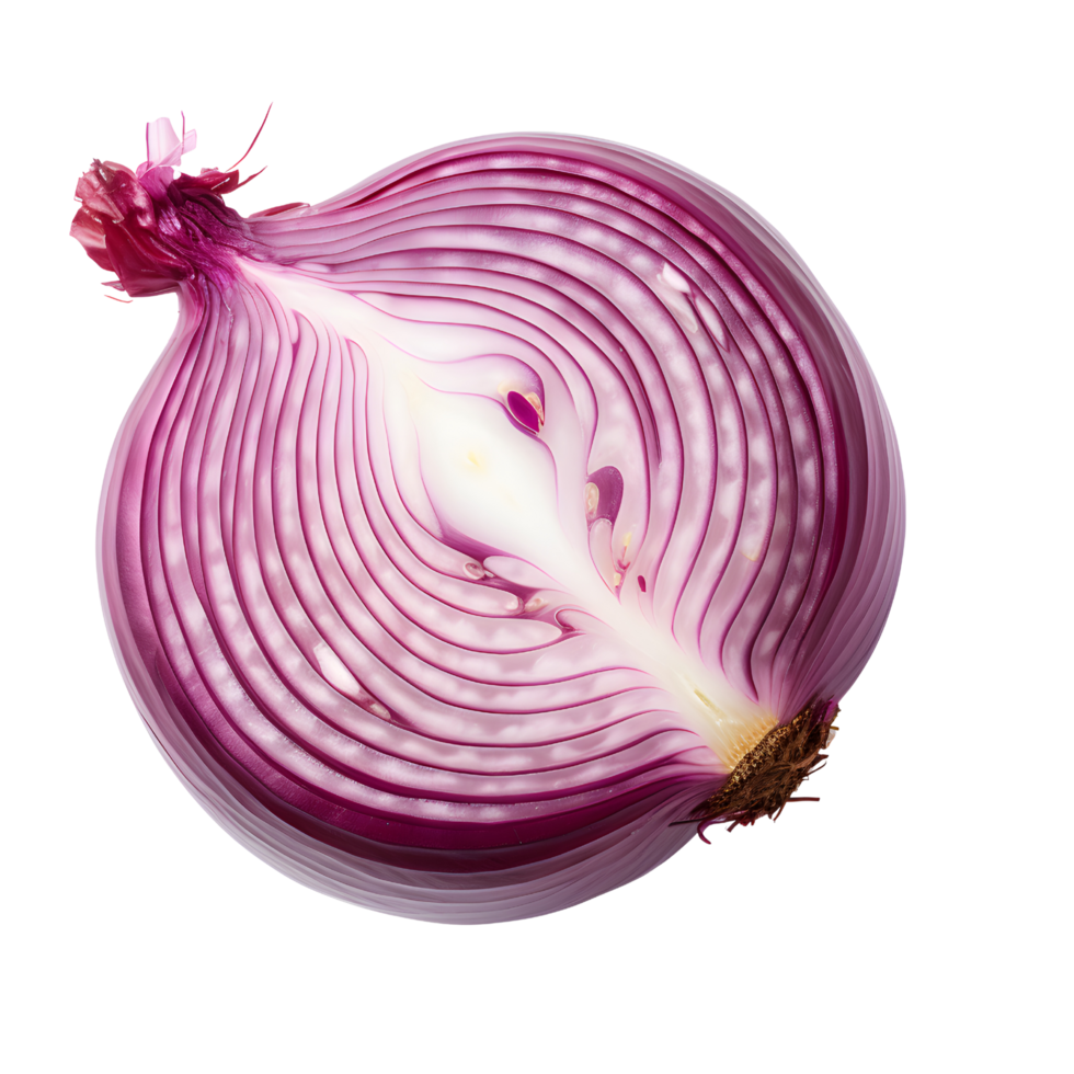 Sliced Onion Goodness, Freshness and Flavor in Culinary Creations, ai generated png