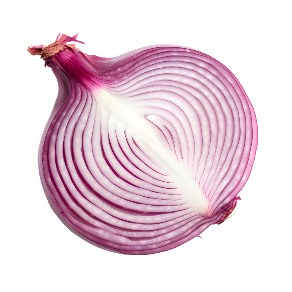 Crisp Sliced Onion, Farm Fresh Ingredient for Delectable Dishes, ai generated png