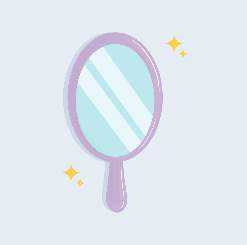 Mirror Cute Illustration vector