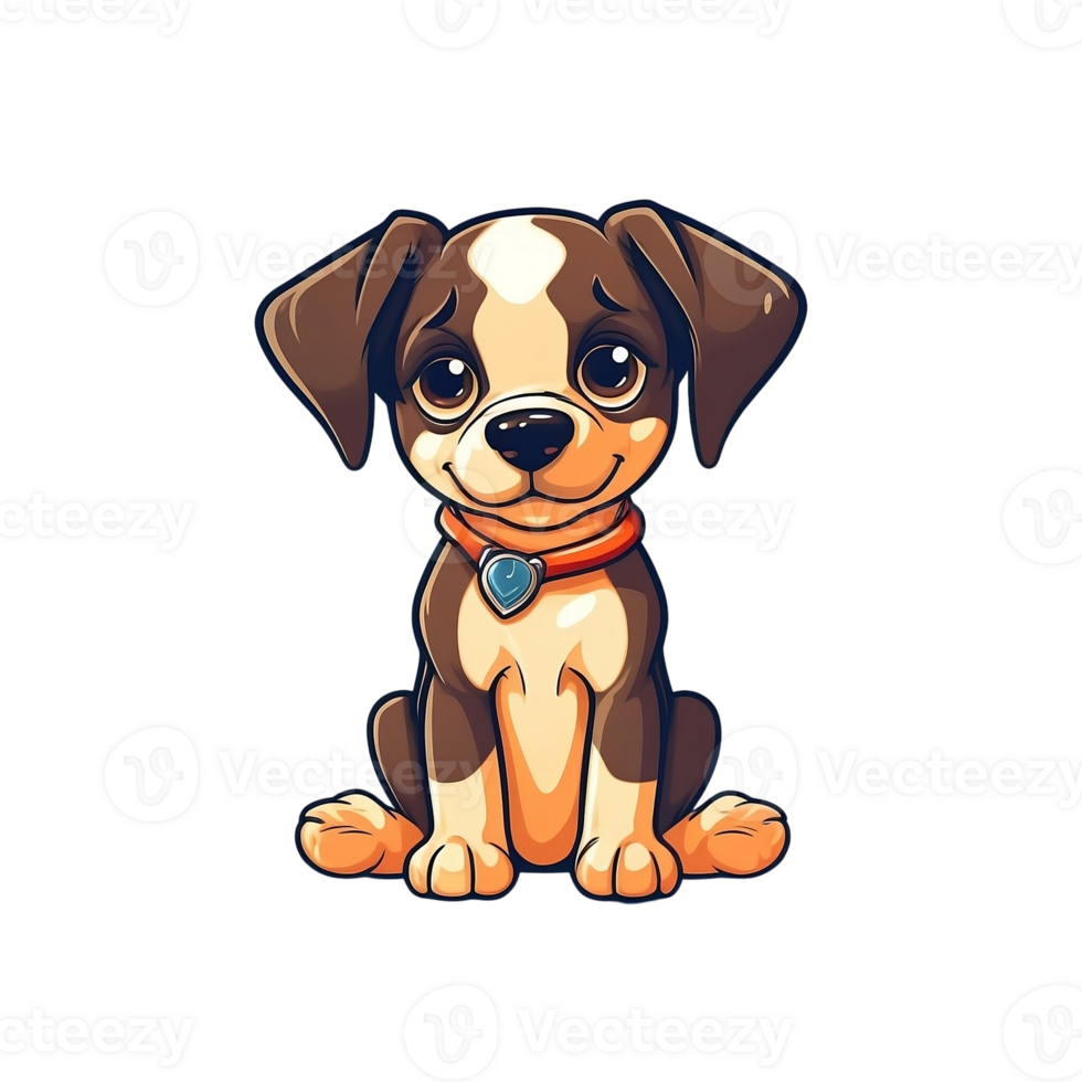 Cute Puppy Dog No Background Image Applicable to any Context Perfect for Print On Demand Merchandise png