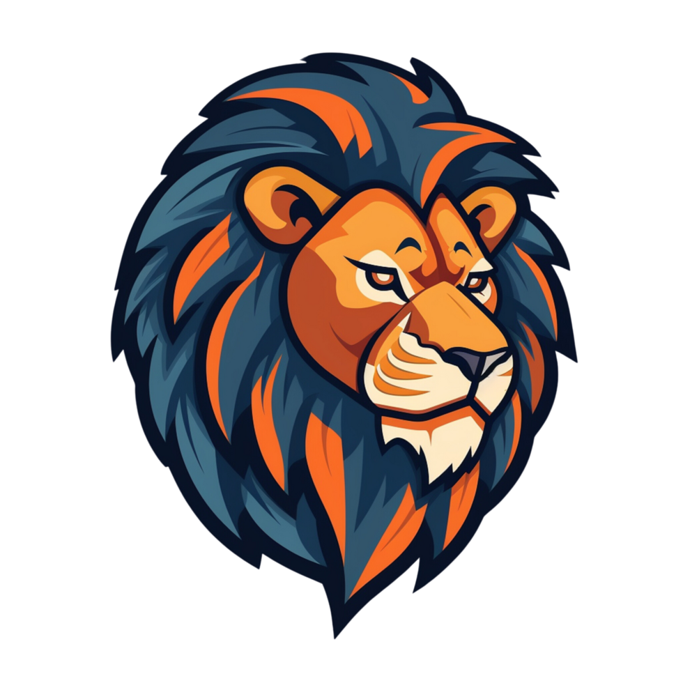 Lion No Background  Applicable to any context Great for print on demand merchandise png