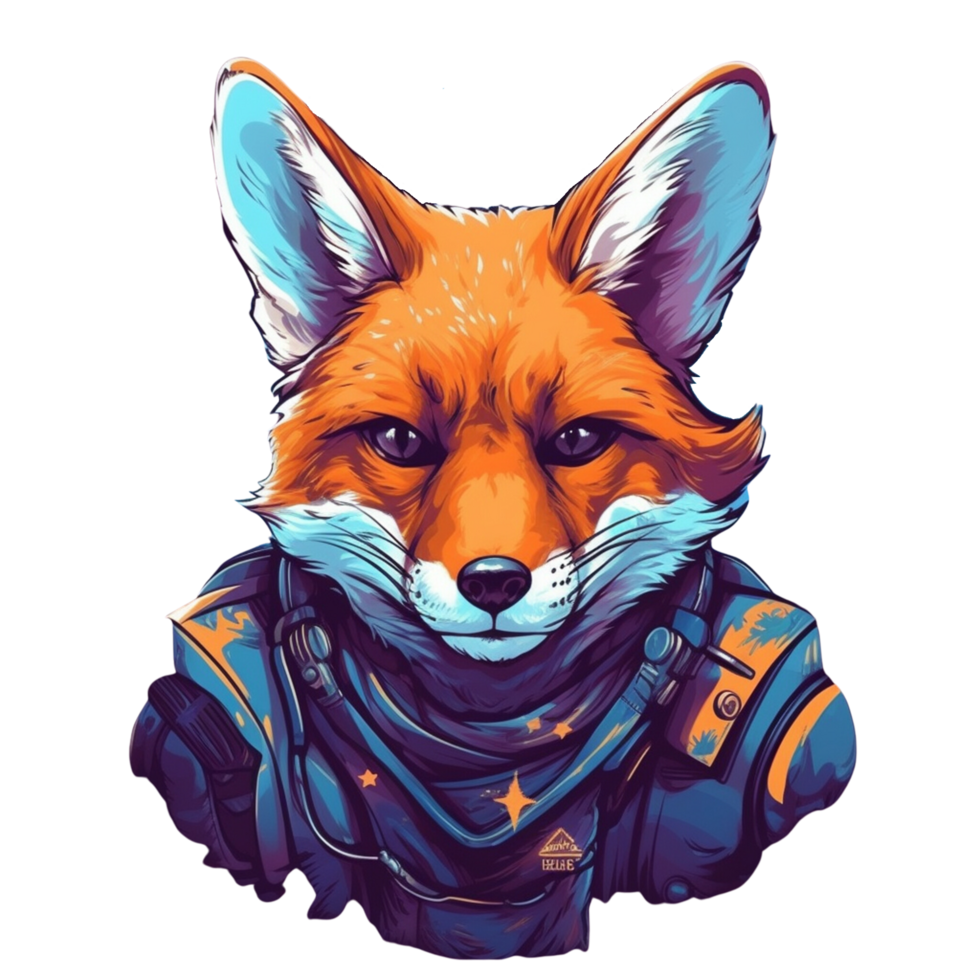 Red Fox No Background Applicable to any Context png