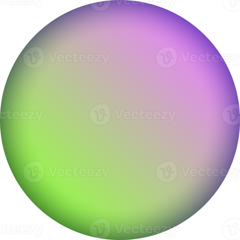 circle sphere gradient color design element png
