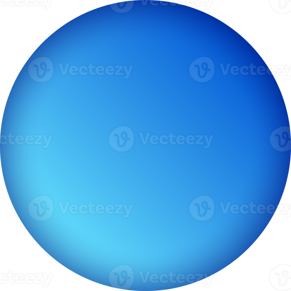 Kreis Kugel Gradient Farbe Design Element png