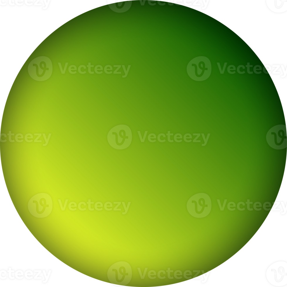 circle sphere gradient color design element png