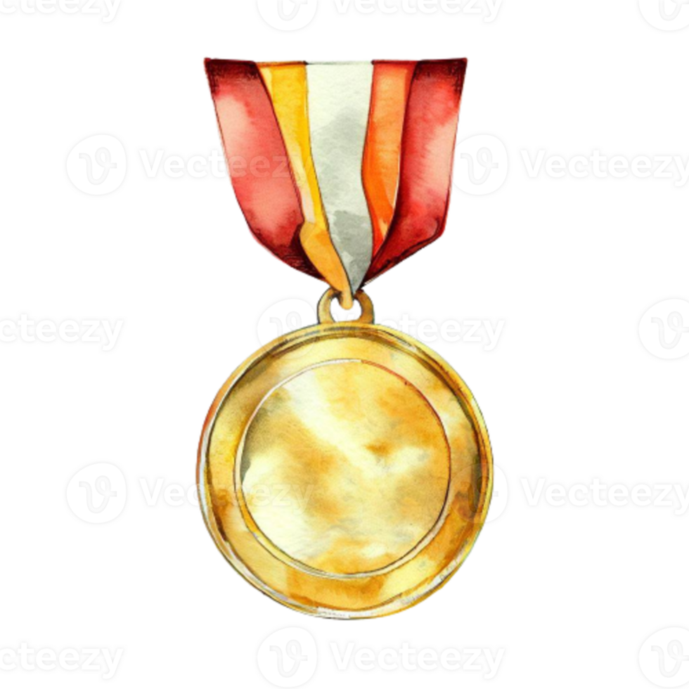 or médaille pour gagnant sport athlète png