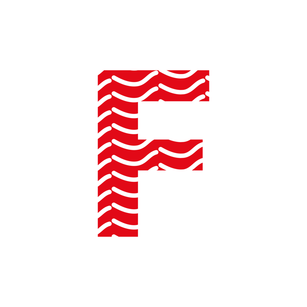 F letter logo or f text logo and f word logo design. png