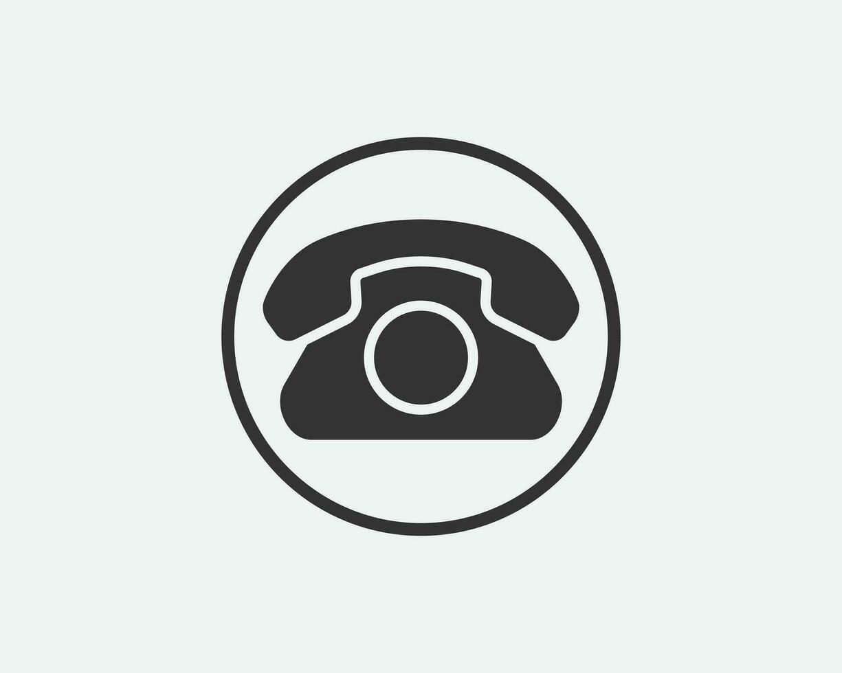 Phone icon vector illustration. Call center app. Telephone icons trendy flat style. Contact us line silhouette.