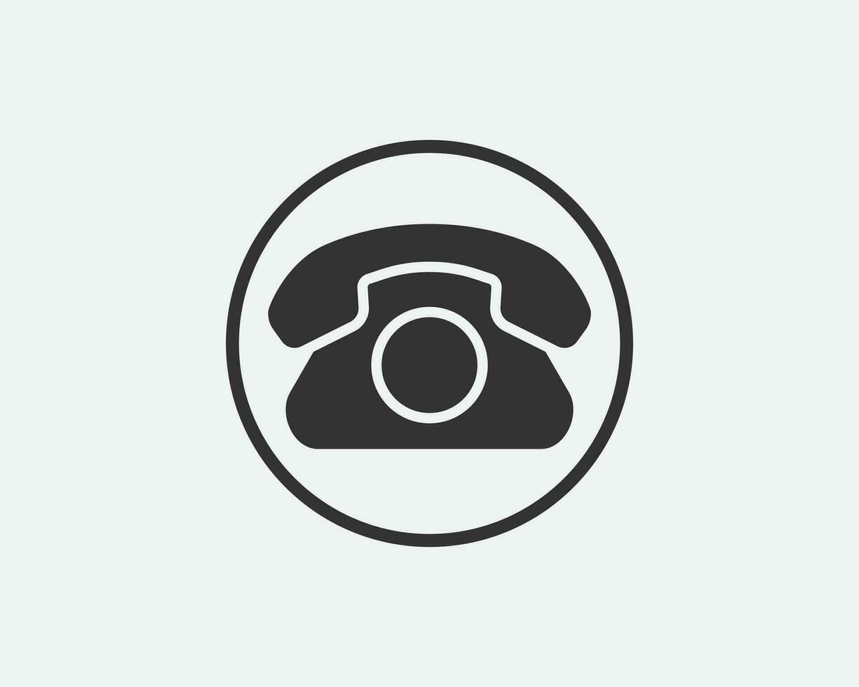 Phone icon vector illustration. Call center app. Telephone icons trendy flat style. Contact us line silhouette.