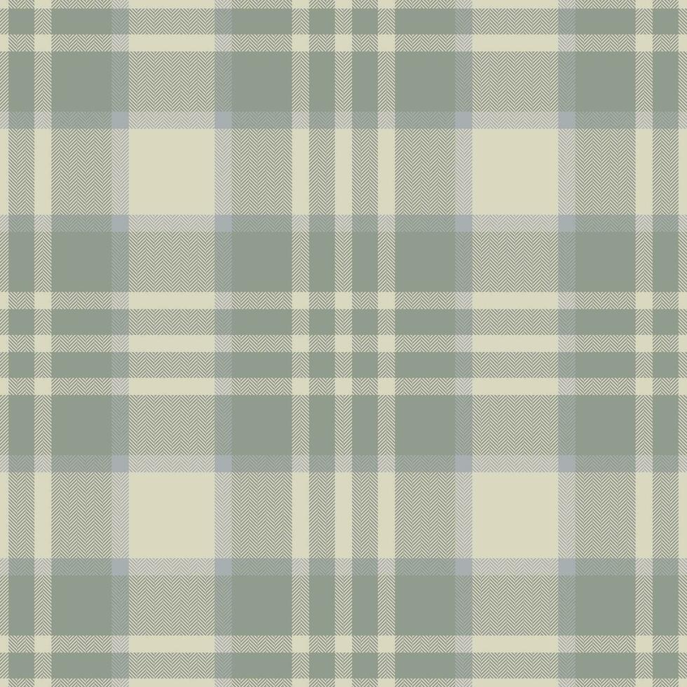 Plaid seamless pattern. Check fabric texture. Vector textile print.