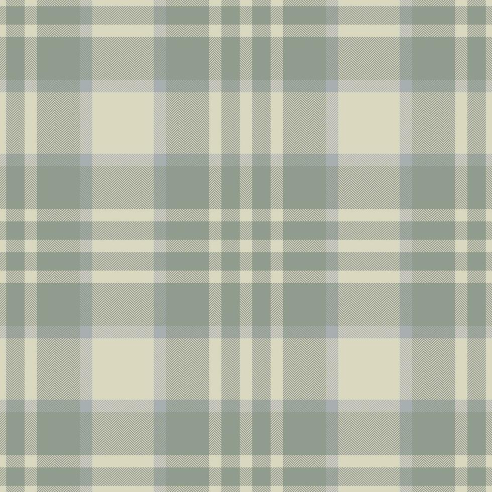 Plaid seamless pattern. Check fabric texture. Vector textile print.