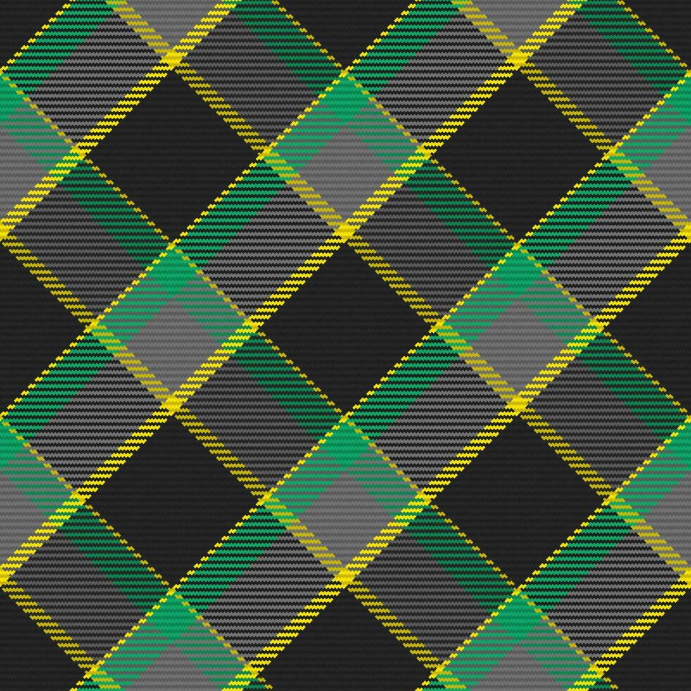 Seamless pattern of scottish tartan plaid. Repeatable background with check fabric texture. Vector backdrop striped textile print.