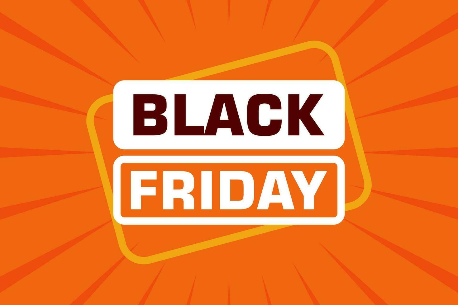 Black Friday labels banners design. Festive template can be used for invitation cards, flyers, posters. vector